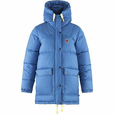 Fjallraven Women Expedition Down Jacket Blue PH46045 Philippines